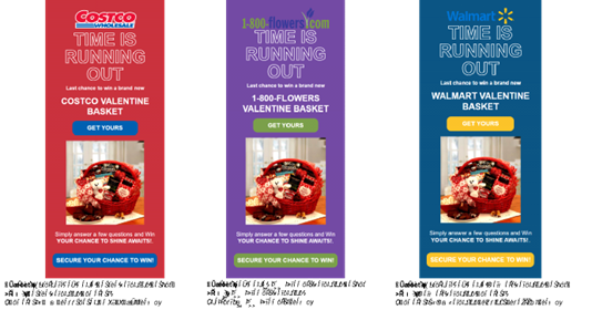 Una de cada 75 páginas web relacionadas con San Valentín es maliciosa