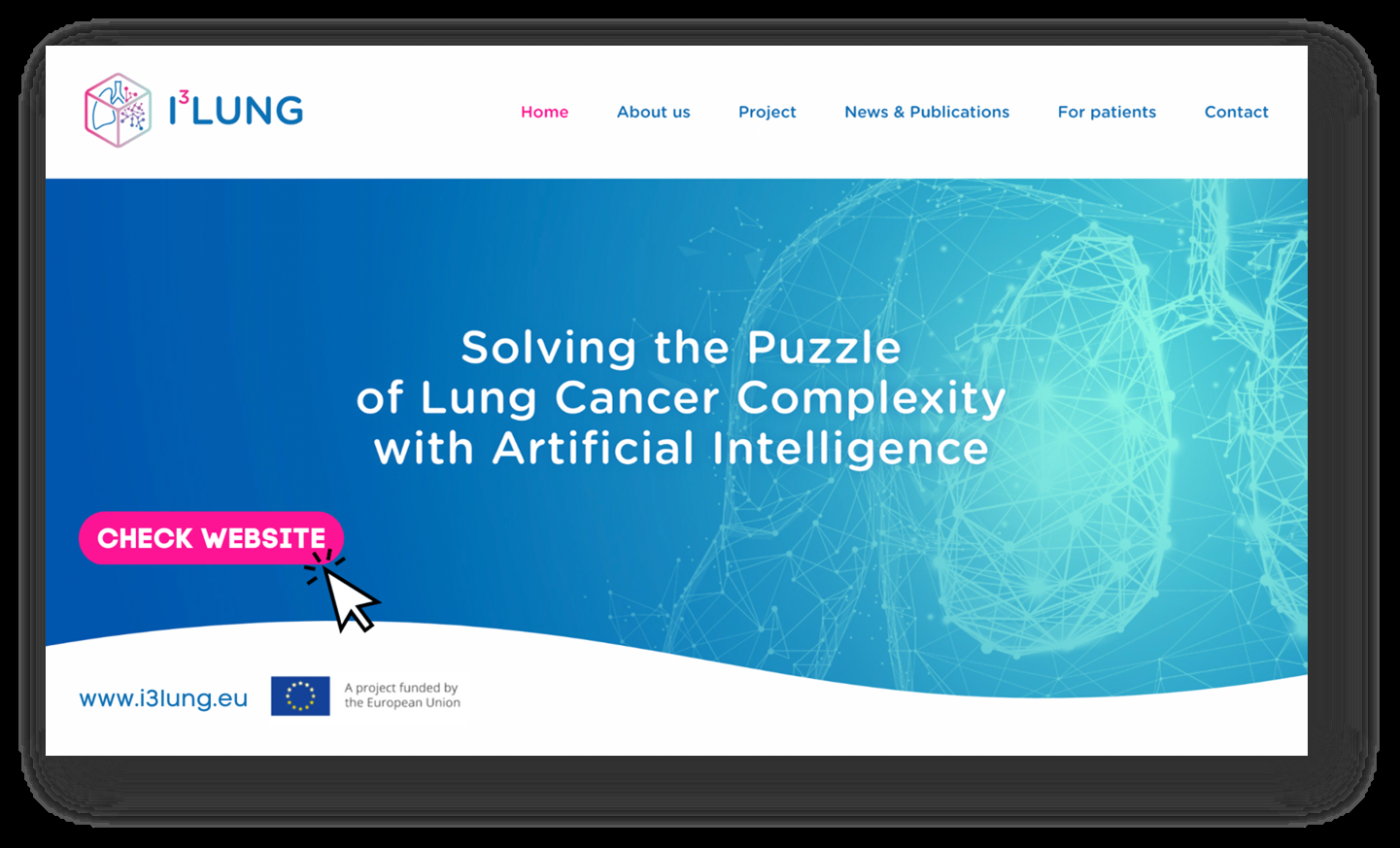 El proyecto I3LUNG para pacientes con cáncer de pulmón, impulsado por MEDSIR, lanza su propia web