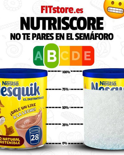 Nesquik corrige su valoración Nutriscore sin cambiar su receta: de “saludable” a “no recomendado” con el mismo azúcar