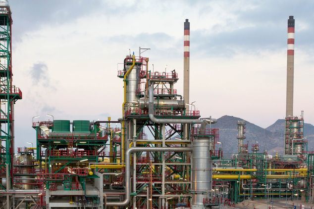 La refinería de Cartagena es una de las ocho que hay operativas en España