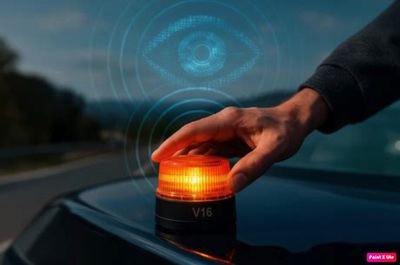 No, la baliza V16 conectada no te espía