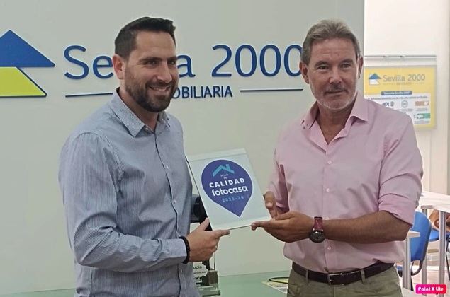 Inmobiliaria SEVILLA 2000 recibe el Sello de Calidad de Fotocasa