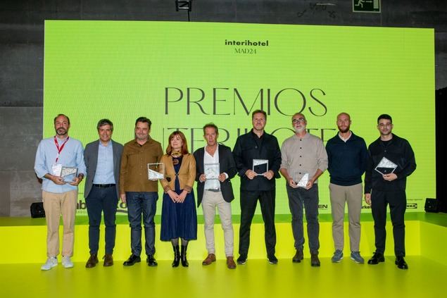 Diego Gronda reconocido en Interihotel MAD24 por su destacada y excepcional trayectoria en el diseño de hoteles y restaurantes