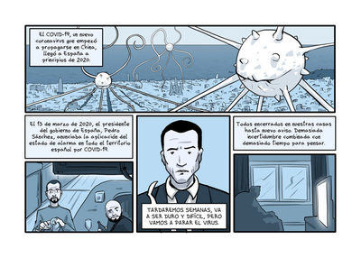 El profesor que venció a AstraZeneca impulsa un cómic para honrar a los esenciales abandonados