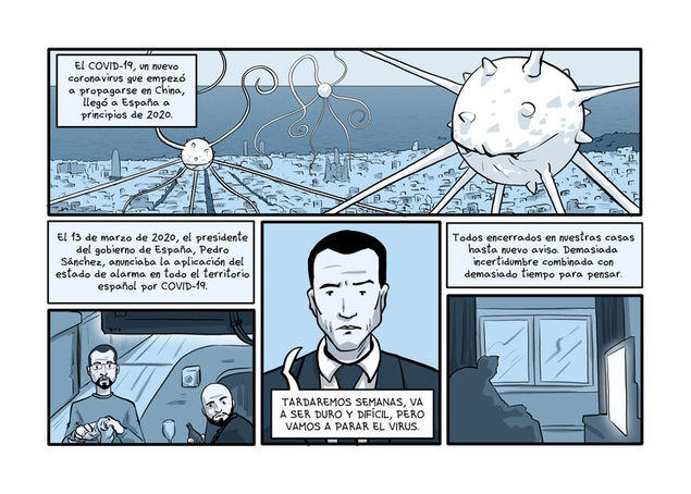 El profesor que venció a AstraZeneca impulsa un cómic para honrar a los esenciales abandonados