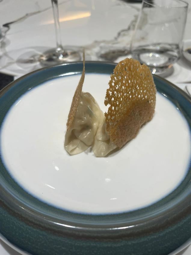 Gyozas de pollo con verduras (© Foto Patricia Barceló).