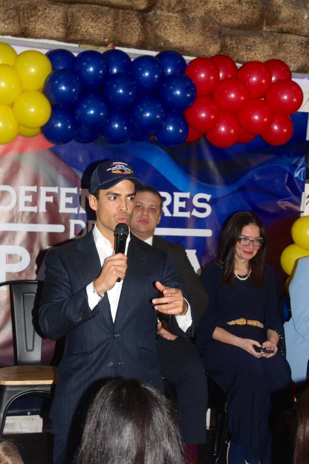 Colombianos en España se movilizan en apoyo a la candidatura de Abelardo de la Espriella en Madrid