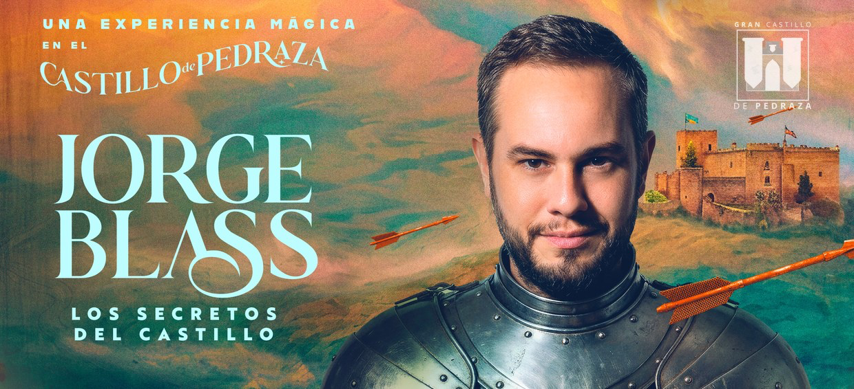 Jorge Blass desvelará los secretos del Gran Castillo de Pedraza en una experiencia mágica este verano