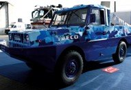 Iveco presenta el vehiculo anfibio SEALAND en el Salón náutico de Génova