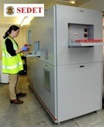 El equipo de detección de explosivos de SEDET, desarrollado íntegramente en España, está listo para su comercialización y se presentará en la feria londinense TRANSEC 2012.