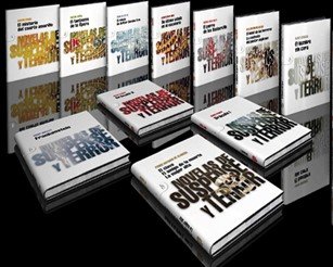 Signo Editores cuenta con series literarias de novelas de suspense y terror, Julio Verne y Salgari o aventuras pero tambien realiza tomos especiales y grandes publicaciones.