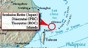 Enfrentamientos entre China y Estados Unidos por el apoyo a Japón sobre las islas Diaoyu