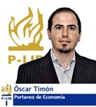 Óscar Timón, portavoz de economía del P-LIB.